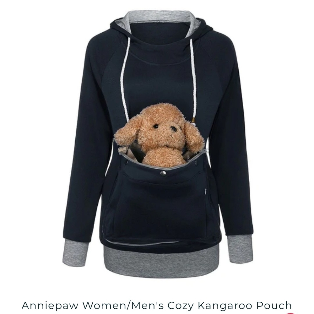 Annie Blue Oversized Hoodie Relaxed Fit